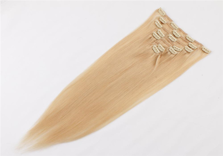 Wholesale china clip in hair extensions QM031
